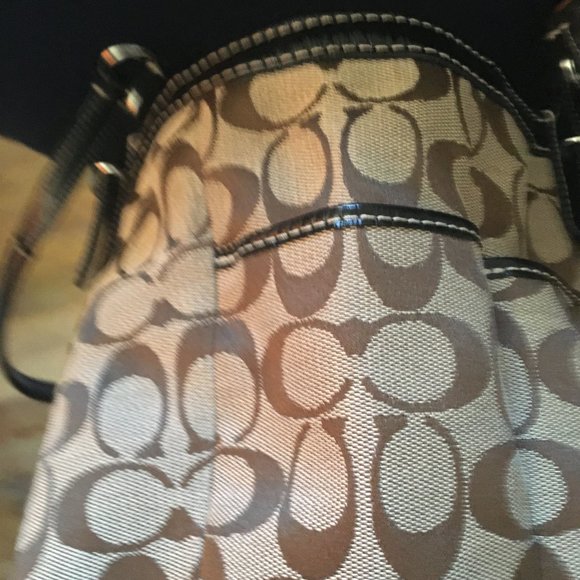 Vintage Brown Coach purse - Picture 5 of 7